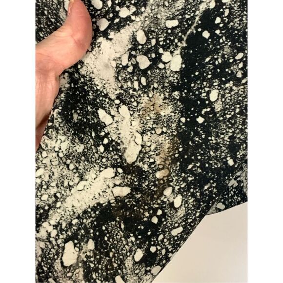 -3. Eleven Paris Women's Abstract Print Long Sleeve Sweatshirt Black Size Small - Picture 8 of 10